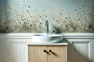 Mold in Detroit bathroom